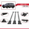 Lexus LX 570 2008-2015 Arası ile Uyumlu FLY Model Ara Atkı Tavan Barı Gri 3 Adet
