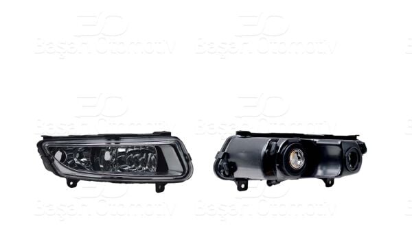 Volkswagen Polo 2009 ve Sonrası Sağ Krom Çift Duy Ampullü Sis Farı