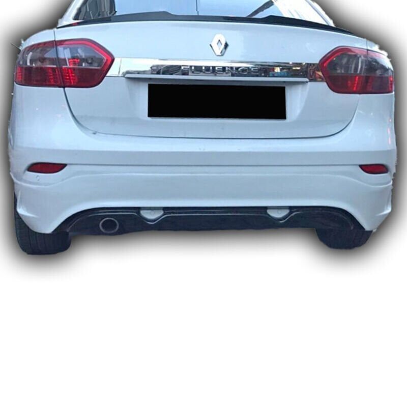 Renault Fluence Uyumlu Yedek Parça Arka Tampon Eki Boyasız