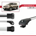 Nissan Murano 2 (Z51) 2008-2014 Arası ile Uyumlu ACE-1 Ara Atkı Tavan Barı Gri 2 Adet