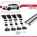 Kia Niro 2023-2024 Arası ile Uyumlu ACE-2 Model Ara Atkı Tavan Barı Gri 2 Adet