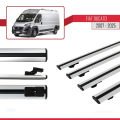 Fiat Ducato 3 2007 ve Sonrası ile Uyumlu BASIC Model Ara Atkı Tavan Barı Gri 4 Adet