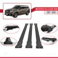 Mercedes GLS Class X166 2017-2019 Arası ile Uyumlu FLY Model Ara Atkı Tavan Barı Siyah 3 Adet