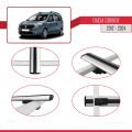 Dacia Dokker (K67) 2012-2024 Arası ile Uyumlu BASIC Model Ara Atkı Tavan Barı Gri 3 Adet