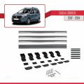 Dacia Dokker (K67) 2012-2024 Arası ile Uyumlu BASIC Model Ara Atkı Tavan Barı Gri 3 Adet