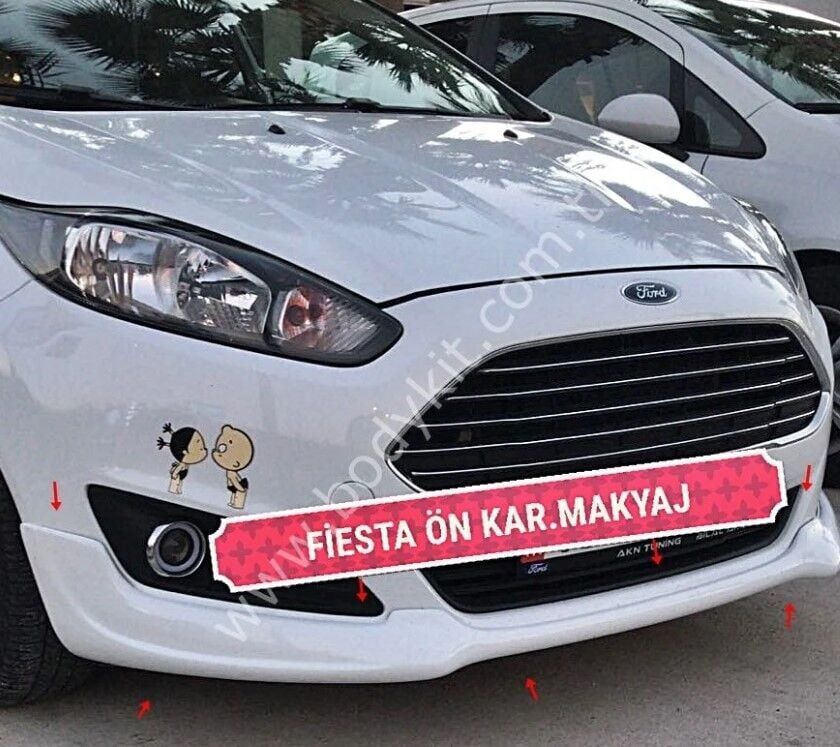 Ford Fiesta Uyumlu Yedek Parça  Ön Tampon Eki