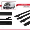 Fiat Ducato 3 2007 ve Sonrası ile Uyumlu BASIC Model Ara Atkı Tavan Barı Siyah 4 Adet