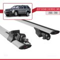 Jeep Grand Cherokee 3 (WK) 2005-2010 Arası ile Uyumlu HOOK Model Ara Atkı Tavan Barı Gri 2 Adet