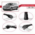 Volkswagen Passat B7 (3C) Alltrack 2012-2014 Arası ile Uyumlu ACE-1 Ara Atkı Tavan Barı Siyah 3 Adet