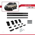 Opel Antara 2007-2016 Arası ile Uyumlu BASIC Model Ara Atkı Tavan Barı Siyah 2 Adet
