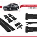 Land Rover Range Rover Sport (L320) 2005-2013 Arası ile Uyumlu FLY Model Ara Atkı Tavan Barı Siyah 2 Adet