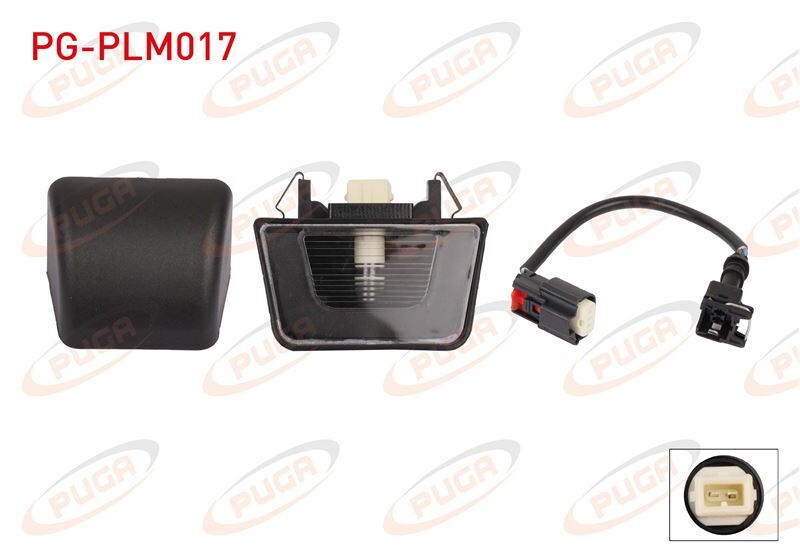 PLAKA LAMBASI TRANSIT V363 KAMYONET 2014- PUG-PG-PLM017