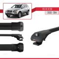 Volvo XC90 2003-2014 Arası ile Uyumlu ACE-1 Ara Atkı Tavan Barı Siyah 3 Adet