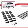 Citroen C3 Picasso 2009-2017 Arası ile Uyumlu FLY Model Ara Atkı Tavan Barı Gri 3 Adet