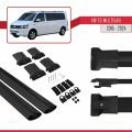Volkswagen T6 Multivan 2015-2024 Arası ile Uyumlu FLY Model Ara Atkı Tavan Barı Siyah 2 Adet