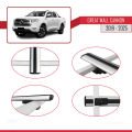Great Wall Cannon 2019 ve Sonrası ile Uyumlu BASIC Model Ara Atkı Tavan Barı Gri 2 Adet