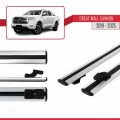 Great Wall Cannon 2019 ve Sonrası ile Uyumlu BASIC Model Ara Atkı Tavan Barı Gri 2 Adet