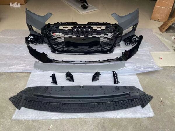 Audi A5 2016-2019 Model Uyumlu Rs5 Ön Tampon Panjur Seti