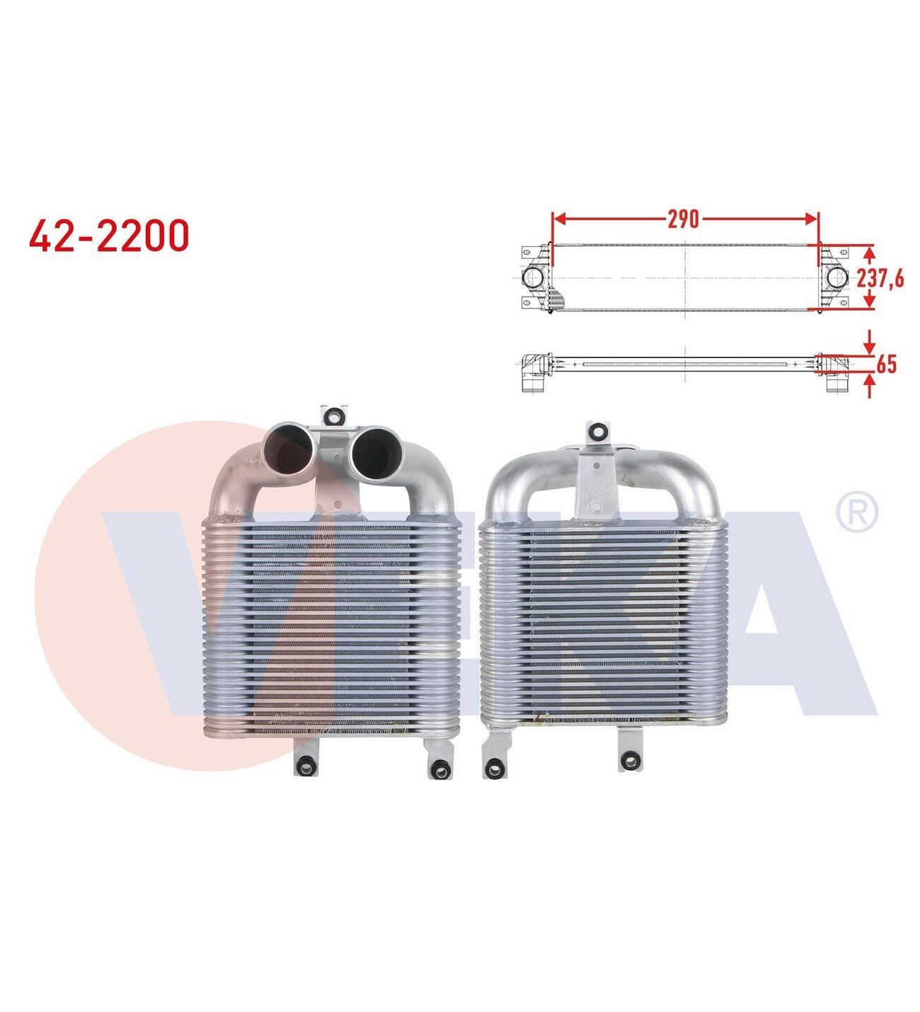 Isuzu D Max 2.5 3.0 Dıtd 2002 2012 Turbo Radyatörü Intercooler 242X290X66