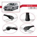 Volvo V70 III 2008-2016 Arası ile Uyumlu ACE-1 Ara Atkı Tavan Barı Siyah 3 Adet
