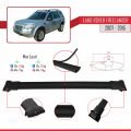 Land Rover Freelander 2 (L359) 2007-2015 Arası ile Uyumlu FLY Model Ara Atkı Tavan Barı Siyah 2 Adet