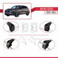 Infiniti QX50 2019-2024 Arası ile Uyumlu ACE-2 Model Ara Atkı Tavan Barı Gri 2 Adet
