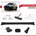 Land Rover Freelander (L314) 1998-2006 Arası ile Uyumlu FLY Model Ara Atkı Tavan Barı Siyah 2 Adet