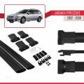 Jaguar X-Type Estate 2002-2009 Arası ile Uyumlu FLY Model Ara Atkı Tavan Barı Siyah 2 Adet
