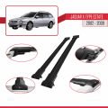 Jaguar X-Type Estate 2002-2009 Arası ile Uyumlu FLY Model Ara Atkı Tavan Barı Siyah 2 Adet