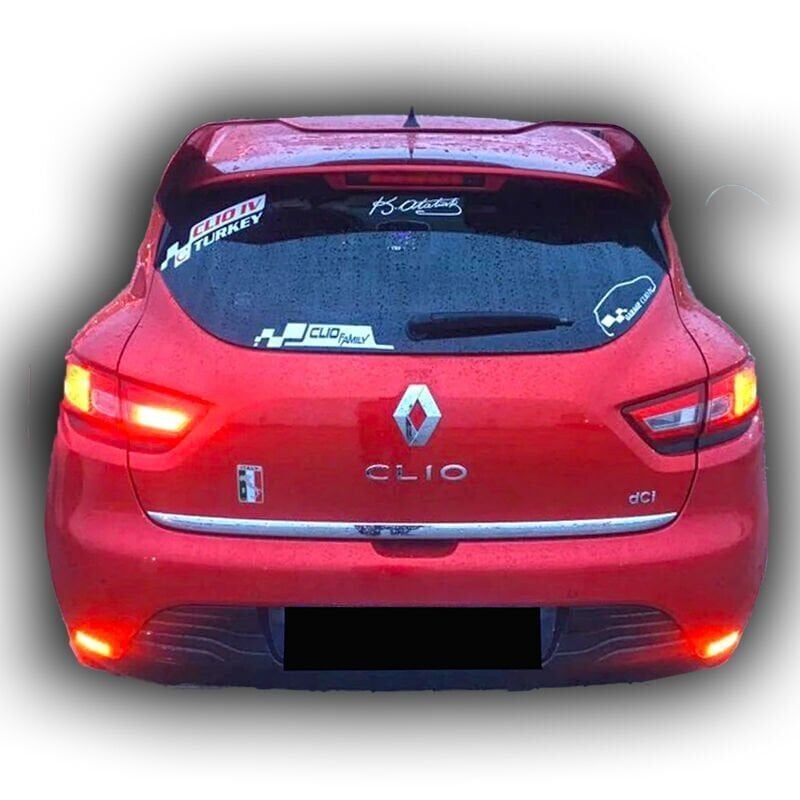 Renault Clio 4 Uyumlu Yedek Parça Rs Spoiler Boyasız