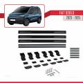 Fiat Doblo 3 2023 ve Sonrası ile Uyumlu BASIC Model Ara Atkı Tavan Barı Siyah 3 Adet