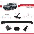 Chevrolet Tahoe 3 2007-2014 Arası ile Uyumlu FLY Model Ara Atkı Tavan Barı Siyah 3 Adet