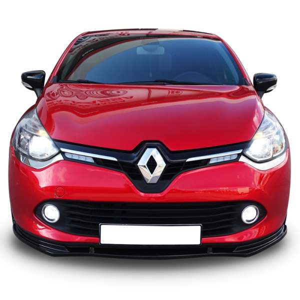 Renault Clio 4 2012 - 2016 Uyumlu Yedek Parça Ön Lip Plastik Boyasız