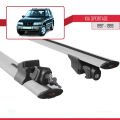 Kia Sportage 1997-1999 Arası ile Uyumlu HOOK Model Ara Atkı Tavan Barı Gri 2 Adet
