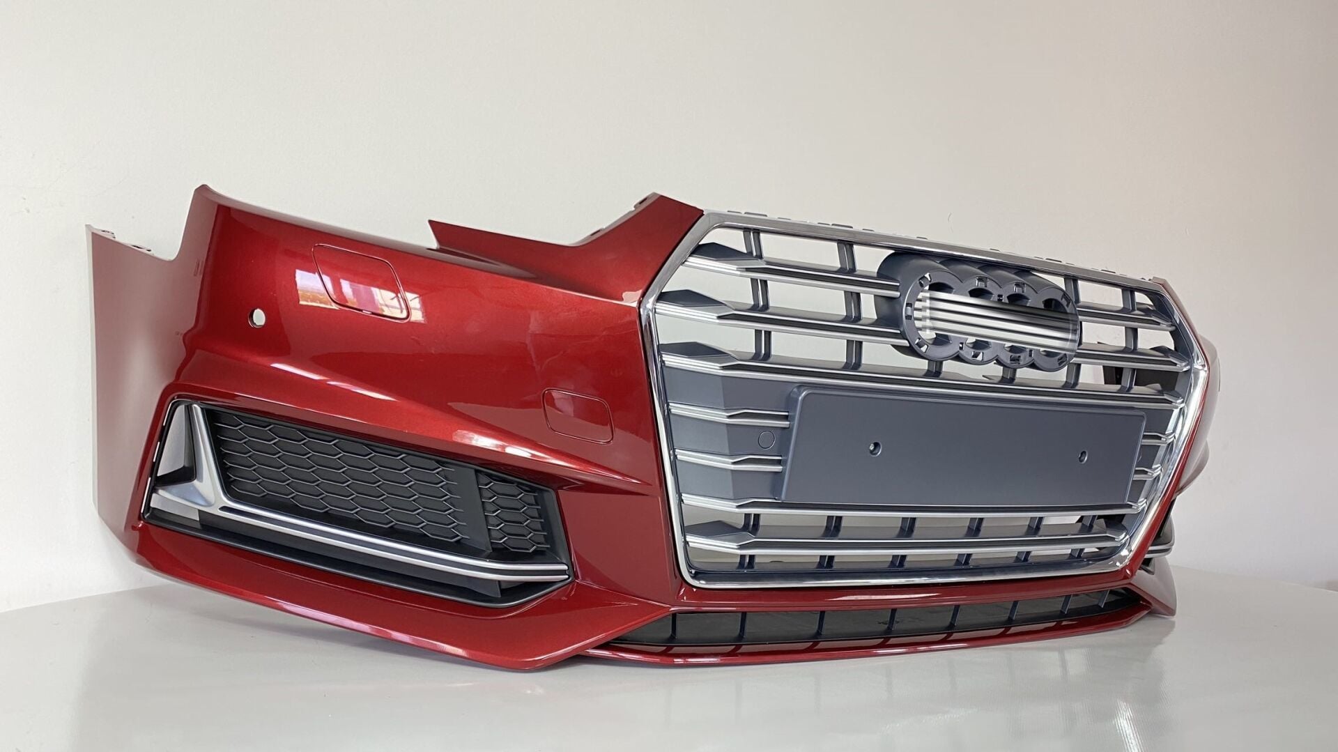 Audi A4 2016-2019 Uyumlu S4 Ön Tampon Panjur Seti