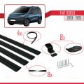 Fiat Doblo 3 2023 ve Sonrası ile Uyumlu BASIC Model Ara Atkı Tavan Barı Siyah 4 Adet