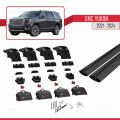 GMC Yukon 2021-2024 Arası ile Uyumlu ACE-2 Model Ara Atkı Tavan Barı Siyah 2 Adet
