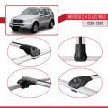 Mercedes M Class (W163) 1998-2005 Arası ile Uyumlu ACE-1 Ara Atkı Tavan Barı Gri 2 Adet