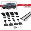 GMC Yukon 2021-2024 Arası ile Uyumlu ACE-2 Model Ara Atkı Tavan Barı Gri 2 Adet