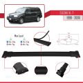 Suzuki XL-7 1998-2006 Arası ile Uyumlu FLY Model Ara Atkı Tavan Barı Siyah 2 Adet
