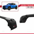 Chevrolet Trailblazer 2021-2024 Arası ile Uyumlu ACE-2 Model Ara Atkı Tavan Barı Siyah 2 Adet
