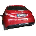 Peugeot 208 2012 - 2015 Uyumlu Yedek Parça Difüzör Plastik Boyasız
