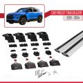 Chevrolet Trailblazer 2021-2024 Arası ile Uyumlu ACE-2 Model Ara Atkı Tavan Barı Gri 2 Adet