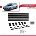 Citroen C-Crosser 2007-2012 Arası ile Uyumlu BASIC Model Ara Atkı Tavan Barı Siyah 3 Adet