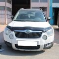 Skoda Yeti 2009-2013 Uyumlu Yedek Parça 4mm ABS Ön Kaput Koruma Rüzgarlığı
