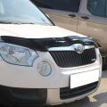 Skoda Yeti 2009-2013 Uyumlu Yedek Parça 4mm ABS Ön Kaput Koruma Rüzgarlığı