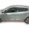 Renault Megane 3 2009-2016 Uyumlu  Yan Marşpiyel (Plastik)