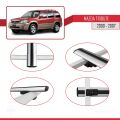Mazda Tribute 2000-2007 Arası ile Uyumlu BASIC Model Ara Atkı Tavan Barı Gri 3 Adet