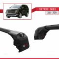 Chevrolet Tahoe 2021-2024 Arası ile Uyumlu ACE-2 Model Ara Atkı Tavan Barı Siyah 2 Adet