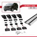 Chevrolet Tahoe 2021-2024 Arası ile Uyumlu ACE-2 Model Ara Atkı Tavan Barı Gri 2 Adet